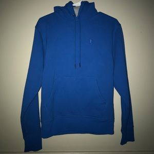 blue champion hoodie
